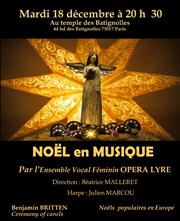 Noël en musique Temple des Batignolles Affiche