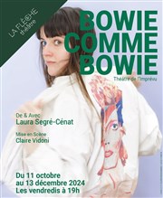 Bowie comme Bowie Thtre La Flche Affiche