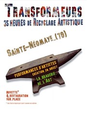 Transformeurs | 35 heures de recyclage artistique Btiment agricole Affiche