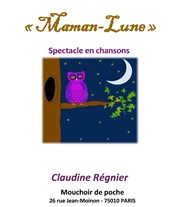 Maman Lune Le mouchoir de poche Affiche