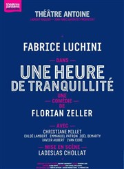 Une heure de tranquillité | Avec Fabrice Luchini Thtre Antoine Affiche