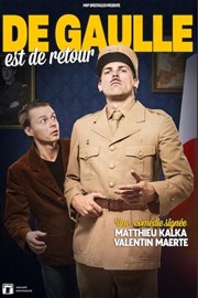 De Gaulle est de retour ! Thtre  l'Ouest Affiche