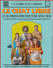 Le Chat Libre La Petite Croise des Chemins Affiche