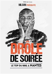 Drôle de soirée by Nilson : Le plateau d'artistes Thtre 100 Noms - Hangar  Bananes Affiche