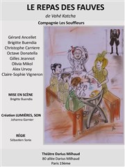 Le repas des fauves Thtre Darius Milhaud Affiche