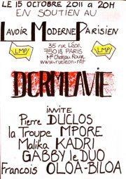 Soirée Dcrmlavie Lavoir Moderne Parisien Affiche