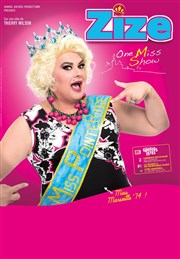 Zize dans One miss show Thtre de la Salle Bleue Affiche