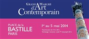 Grand marché d'art contemporain Place de la Bastille Affiche