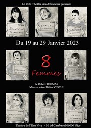 Huit Femmes Thtre de l'Eau Vive Affiche