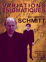 Les Variations Énigmatiques Thtre Le Climne Affiche