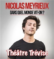 Nicolas Meyrieux dans Dans quel monde vit on? Thtre Trvise Affiche