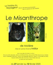 Le Misanthrope Thtre du Voyageur Affiche