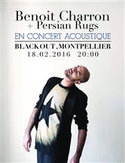 Benoit Charron + Persian Rugs Black Out Affiche