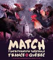 Match d'improvisation théâtrale Nantes-LNI Quebec Thtre Municipal de Rez Affiche