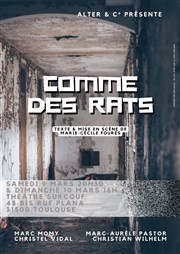 Comme des rats Thtre Surcouf Affiche