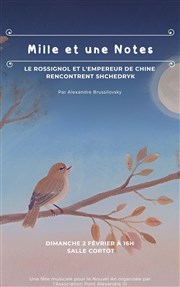 Le Rossignol et l'Empereur de Chine rencontrent Shchedryk ou Les musiciens s'amusent Salle Cortot Affiche