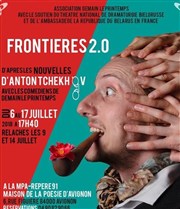 Frontières 2.0 La Maison de la posie d'Avignon Affiche