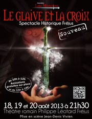 Le Glaive et La Croix Thtre Romain Philippe Lotard Affiche