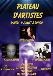 Plateau d'artistes : Atallah Nehme, Estelle Ortega, Matthieu Rost Le Rigoletto Affiche