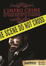 Repas spectacle impro crime La Comdie de Toulouse Affiche