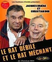 Le rat débile et le rat méchant Caf Thtre Ct Rocher Affiche