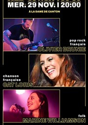 Cat Loris + Olivier Brunie + Marine Williamson La Dame de Canton Affiche