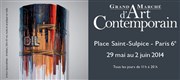 Grand marché d'art contemporain Place Saint Sulpice Affiche