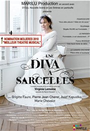 Une diva à Sarcelles Thtre Le Fil  Plomb Affiche