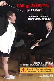 Fab et Djérôme dans Les aventuriers de l'humour perdu | Réveillon de Noël Thtre Acte 2 Affiche