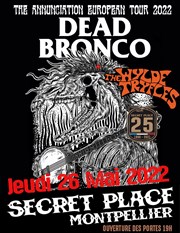 Dead Bronco + The Wylde Tryfles Secret Place Affiche