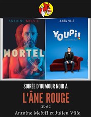 Soirée Humour Noir Cabaret l'Ane Rouge Affiche