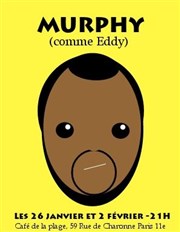 Murphy (comme Eddy) Caf La Plage Affiche