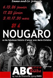 Nougaro - Ma fabuleuse histoire d'amour avec Marie-Christine ABC Thtre Affiche