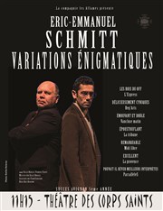 Les Variations Énigmatiques Thtre des Corps Saints - salle 3 Affiche