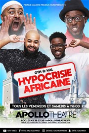 Oth & Kal dans Hypocrisie africaine Apollo Thtre - Salle Apollo 130 Affiche