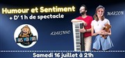 Humour & Sentiment Thtre Roquelaine Affiche