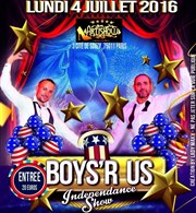 Boys'r us independance show Artishow Cabaret Affiche