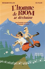 L'homme de Riom se déchaine Thtre Montmartre Galabru Affiche