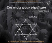 Ces mots pour sépulture Espace Hillel Affiche