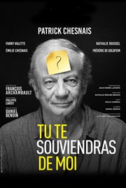 Tu te souviendras de moi | avec Patrick Chesnais Thtre de la Valle de l'Yerres Affiche