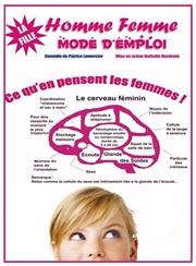 Homme femme mode d'emploi : La fille Le Rideau Rouge Affiche