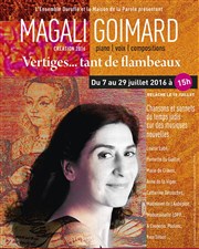 Magali Goimard : Vertiges... tant de flambeaux la Maison de la Parole Affiche