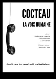 La voix humaine Thtre de L'Orme Affiche