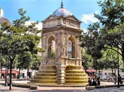 Visite guidée : Paris en fontaine | Par Gaetan Delbarre Fontaine Saint Michel Affiche