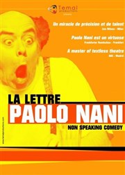 La lettre de Paolo Nani Thtre Roger Lafaille Affiche