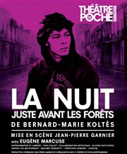 La nuit juste avant les forêts Le Thtre de Poche Montparnasse - Le Petit Poche Affiche