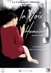 Patricia Cubris dans La voix humaine Thtre de La Tour Gorbella Affiche