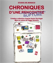 Chronique d'une rupture Thtre du Pole Culturel Auguste Escoffier Affiche