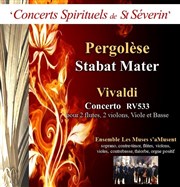 Stabat Mater de Pergolèse Eglise Saint Sverin Affiche