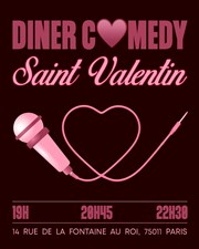 Paname Diner Comedy | Spécial Saint Valentin Paname Art Caf Affiche